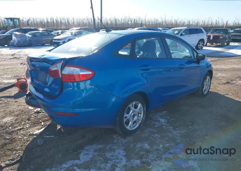 2014 Ford Fiesta Se z USA, uszkodzony, nr VIN 3FADP4BJ0EM176549